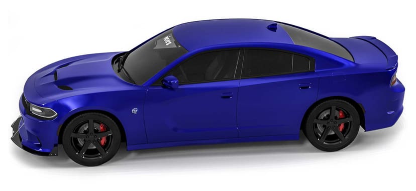 Vicrez V3R Front Splitter vz102291 | Dodge Charger SRT, Scat Pack 2015-2021